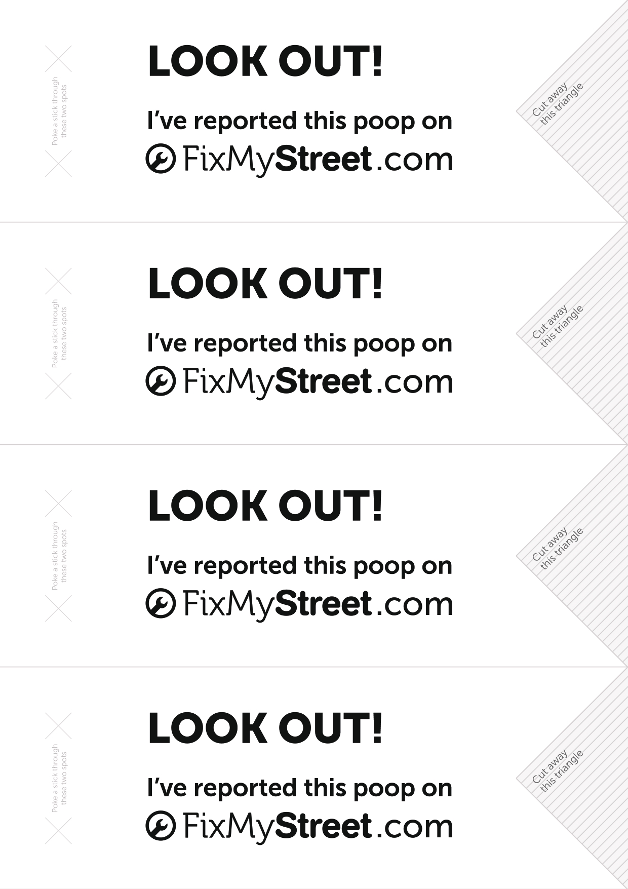 Dog Poop Flags